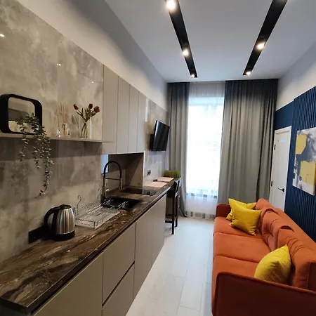 однокімнатна студіо на площі ринок リヴィウ