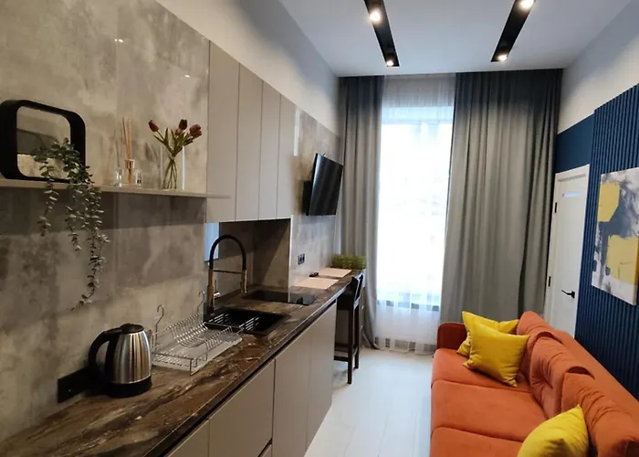 однокімнатна студіо на площі ринок 리비프